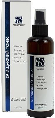 Тонік Health&Beauty очищающий для підліткової і жирної шкіри, 200 мл