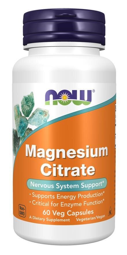 Магній цитрат NOW Magnesium Citrate вег. капсули №60