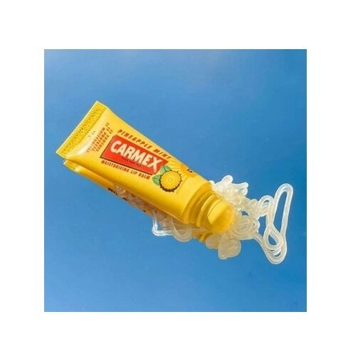 Бальзам для губ Carmex SPF15 зі смаком Ананаса та М'яти, тюбик, 10 г