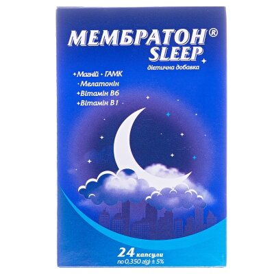 Мембратон sleep капсули №24 (12х2)