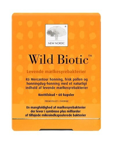 Дієтична добавка New Nordic Wild Biotic пробіотик капсули №60