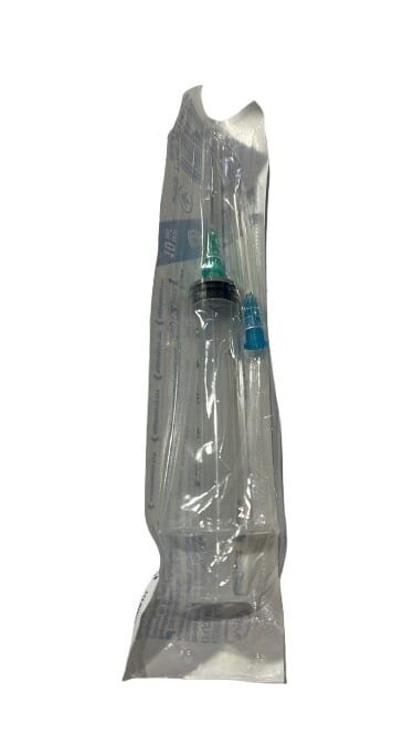 Шприц 10 мл МР MedPlast одноразовий трикомпонентний з двома голками 21G (0,8 х 38 мм) і 23G (0,6 х 32 мм), 1 штука