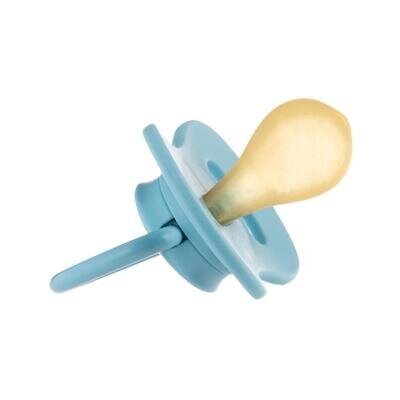 Пустушка латексна Canpol Babies 23/223_blu кругла 0-6 місяців, 1 шт