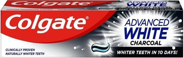 Зубна паста Colgate Відбілююча з вугіллям, 100 мл