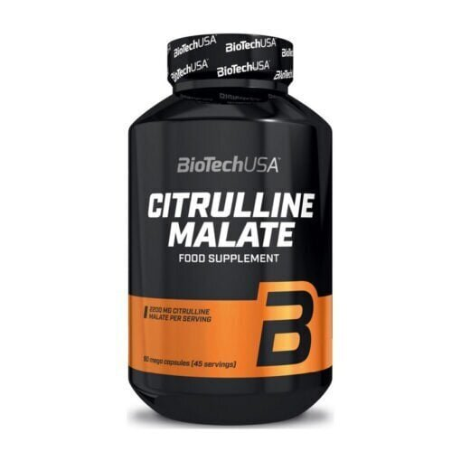 Цитрулін малат Biotech Citrulline Malate Mega Caps, 90 капсул