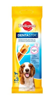 Ласощі для собак Pedigree 6288 Denta Stix Кістка для чищення зубів, 77 г