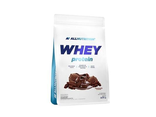Протеїн сироватковий Allnutrition Whey Protein подвійний шоколад, 2270 г