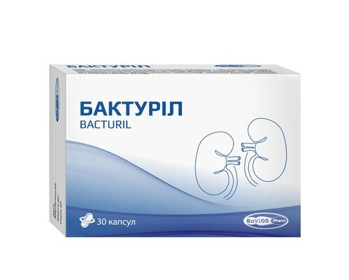 Бактуріл капсули 380 мг №30