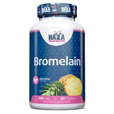 Бромелайн Haya Labs Bromelain 500 мг, 60 таблеток