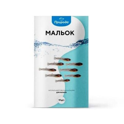 Корм для риб Природа PR740116 Мальок, 10 г
