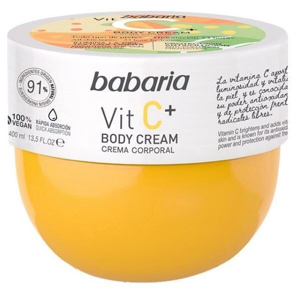 Крем для тіла Babaria Vit C+, 400 мл