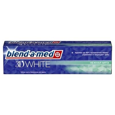 Зубна паста Blend-a-med 3D White Ніжна м'ята, 100 мл