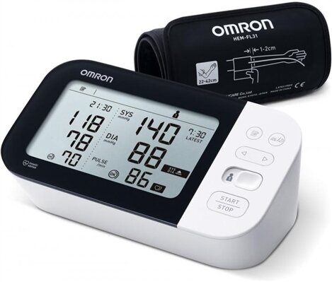 Тонометр Omron M7 Intelli IT (HEM-7361T-EВК) автоматичний