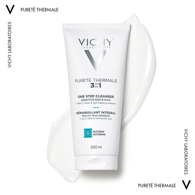 Засіб для зняття макіяжу Vichy Purete Thermale 3 в 1, 200 мл
