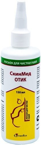СкінМед Отік (ДЛЯ ТВАРИН) лосьйон для гігієни вух, 130 мл