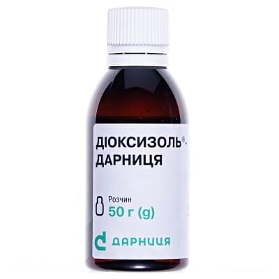 Діоксизоль-Дарниця розчин по 50 г у флак. (бан.)
