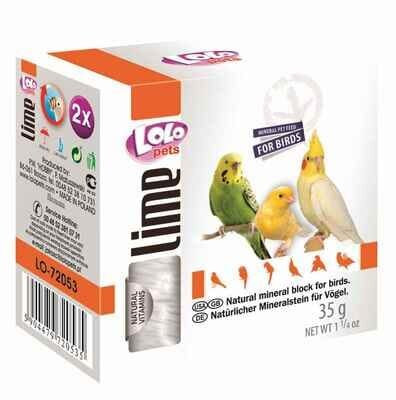 Мінеральний камінь для птахів Lolo Pets натуральний, 35 г