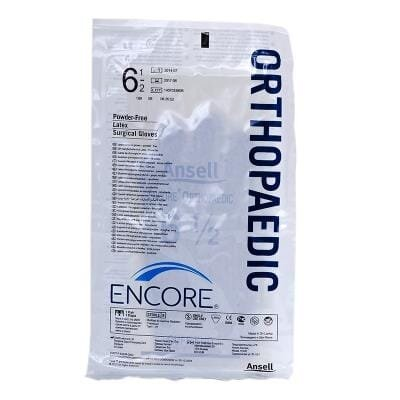 Рукавички хірургічні Encore Ortho стерильні латексні. непудровані, розмір 6,5, пара