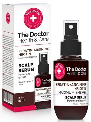 Сироватка для волосся The Doctor Health & Care Кератин Аргінін Біотин, 89 мл