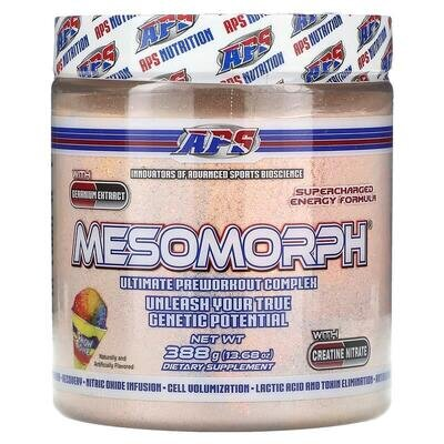 Передтренувальний комплекс APS Nutrition Mesomorph Сніжне Морозиво, 388 г