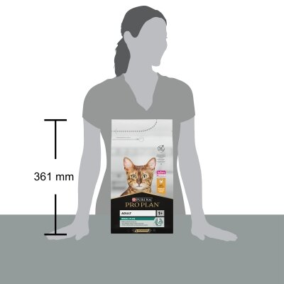 Корм сухий для котів Purina Pro Plan Original Adult 1+ з куркою, 1,5 кг