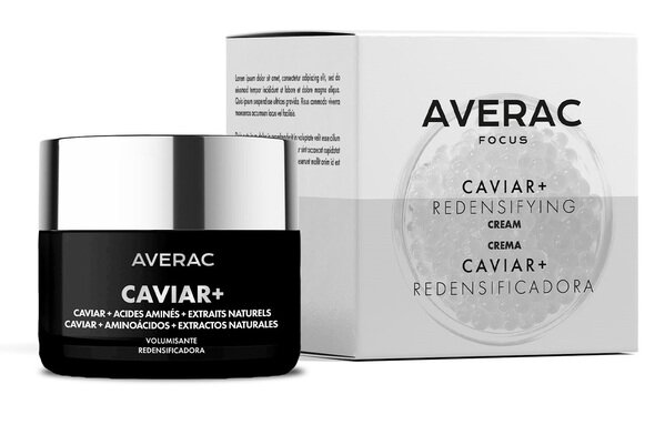 Крем для обличчя Averac Focus Caviar+ нічний потужний підтягуючий, 50 мл