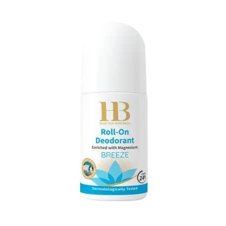 Дезодорант кульковий Health and Beauty Breeze Blue з магнієм, 75 мл