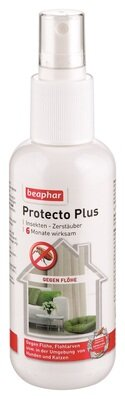 Спрей Beaphar Protecto Plus для знищення комах у місцях проживання тварин, 150 мл