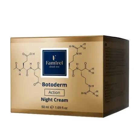 Крем для обличчя Famirel Botoderm проти зморшок нічний, 50 мл