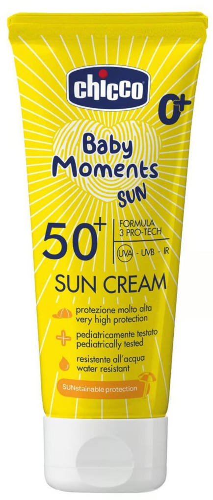 Крем сонцезахисний Chicco SPF50+, 75 мл