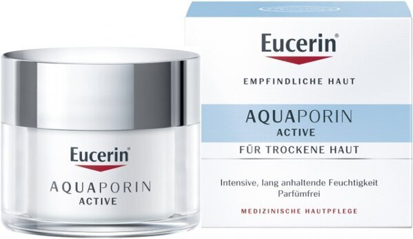 Крем для обличчя Eucerin AquaPorin Active інтенсивне зволоження для сухої шкіри (69780), 50 мл