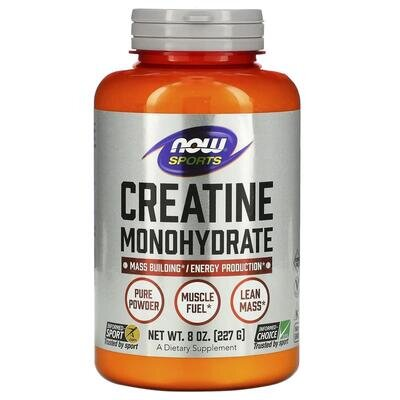 Креатин моногідрат NOW Creatine Monohydrate Powder, 227 г