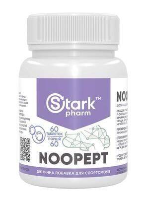 Ноопепт Stark Pharm Noopept 20 мг, 60 таблеток