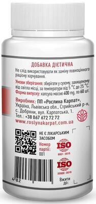Коензим-PRO Рослина Карпат капсули по 400 мг №60