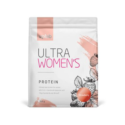 Протеїн VPLab Ultra Women`s Protein, Strawberry, 500 г
