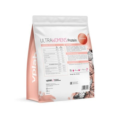 Протеїн VPLab Ultra Women`s Protein, Strawberry, 500 г