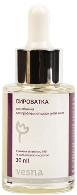 Сироватка для обличчя Vesna Анти-акне для проблемної шкіри, 30 мл