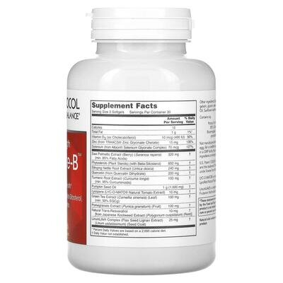 Підтримка простати Protocol for Life Balance Prostate-B, 90 гелевих капсул