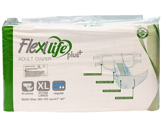 Підгузки для дорослих Flexi life plus розмір XL, 30 штук