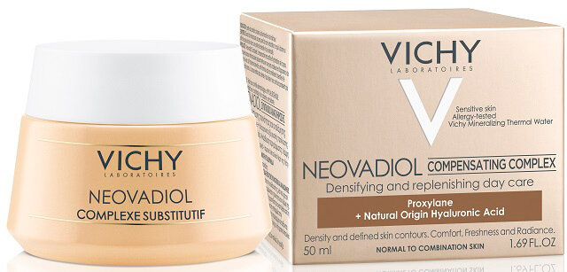 Крем-догляд для обличчя Vichy Neovadiol Complexe Substitutif антивікової для нормальної та комбінованої шкіри, 50 мл