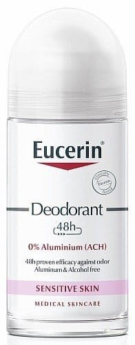 Дезодорант кульковий Eucerin 48h без алюмінію для чутливої шкіри (88786), 50 мл
