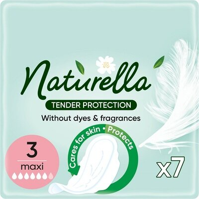 Прокладки гігієнічні Naturella Tender Protection Maxi 6 крапель, 7 шт