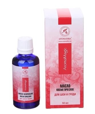 Олія косметична Ароматика AromaMagic для шиї і грудей, 50 мл