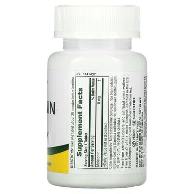 Мелатонін Швидкодіючий Nature's Plus Fast Acting Melatonin 5 мг, 90 таблеток