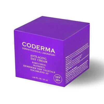 Крем для обличчя Coderma Dermatological Laboratory Антивіковий денний SPF 30+, 50 мл
