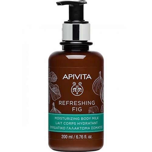 Молочко для тіла Apivita Refreshing Fig Зволожуюче, 200 мл