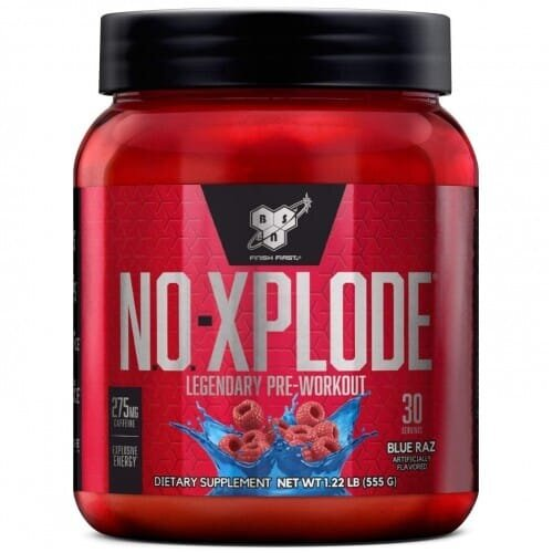 Передтренувальний комплекс BSN N.O. XPLODE Pre Workout Igniter, блакитна малина, 30 порцій 555 г