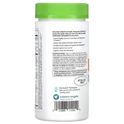 Вітамінно-мінеральний комплекс для підлітків Rainbow Light Active Health Teen with DermaComplex, 90 таблеток