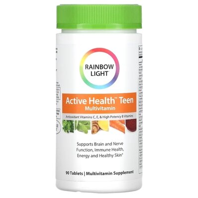 Вітамінно-мінеральний комплекс для підлітків Rainbow Light Active Health Teen with DermaComplex, 90 таблеток