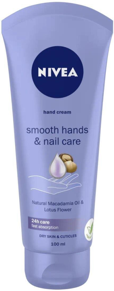 Крем для рук Nivea Гладенькі руки і догляд за нігтями (84620), 100 мл
